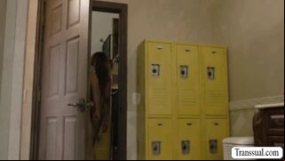 ebony tgirl barebacked by pervert dude