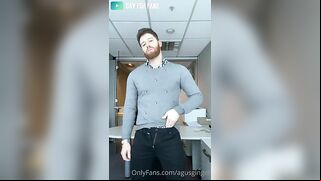 Slowly stripping and jerking off in my office Agustin Merlo agusginger - Gay Fans thebussybandit.sexprostitute.org